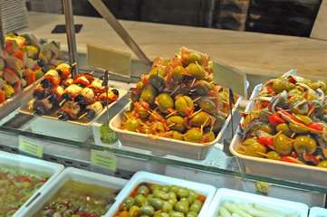 stuffed green olives