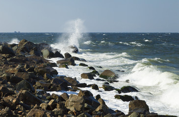 Tidal bore view
