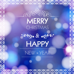 Merry Christmas and Happy New Year cover