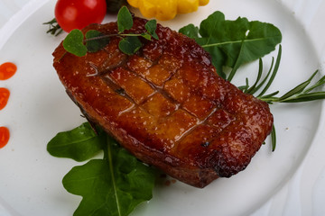 Roasted duck breast