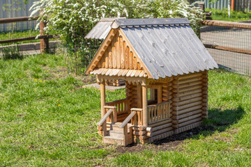 Obraz premium Decorative wooden house