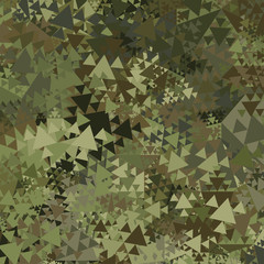 Abstract Military Camouflage Background
