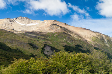Mountains at Tierra del Fuego, Argentina