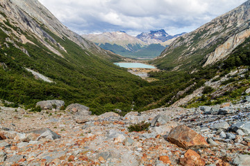 Valley in Tierra del Fuego, Argentina