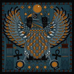Fototapeta premium elegant eagle coloring page