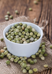 Dried green Peas