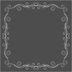 Vintage Greeting Card Frame Design
