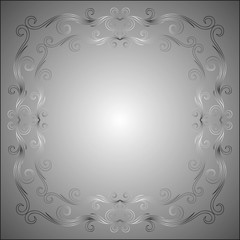 Vintage Greeting Card Frame Design