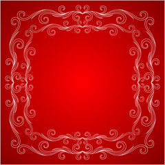 Vintage Greeting Card Frame Design