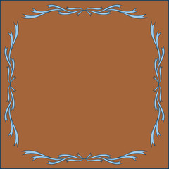 Vintage Greeting Card Frame Design