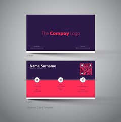 Naklejka premium Invitation card template