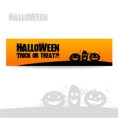 Halloween banner