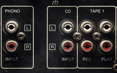 Inputs on an old Amplifier