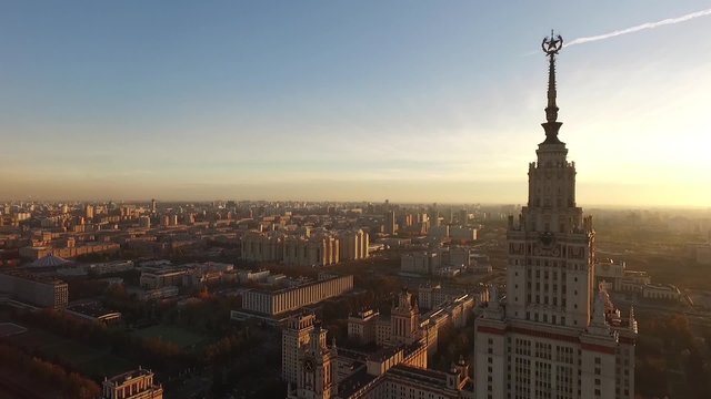 look around MSU and Luzhniki