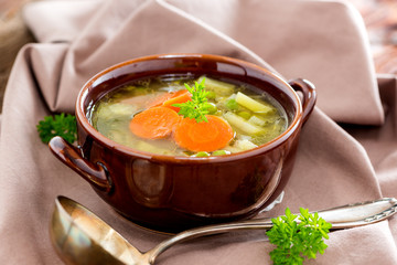 Gemüsesuppe