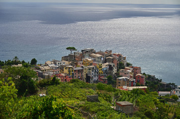 Corniglia in the Cinque Terre, Italy