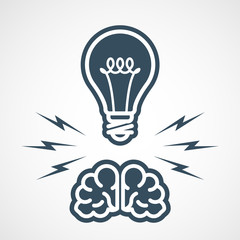 Fototapeta premium Intellectual property - power of mind and ideas