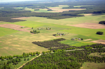 Lithuania, Aerial view
