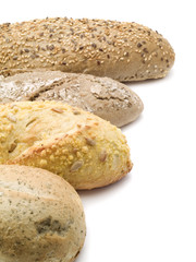 Bread on white