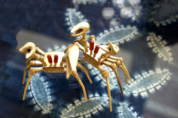 Fototapeta premium Japanese bamboo (crab)