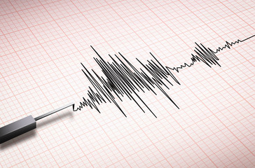seismograph machine earthquake - 94421141