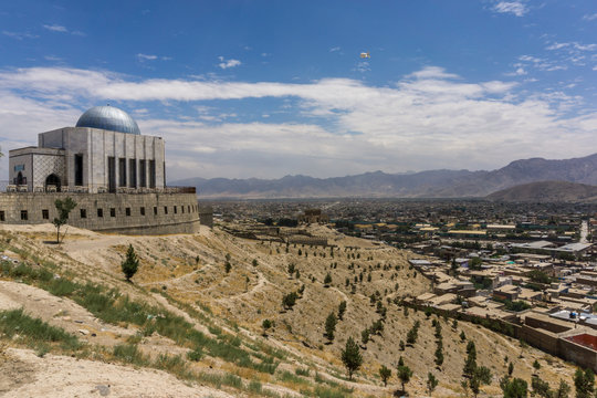 mausoleum in kabul city