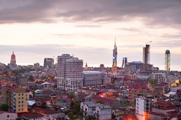 Naklejka premium Batumi panorama