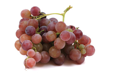 red grape isolated