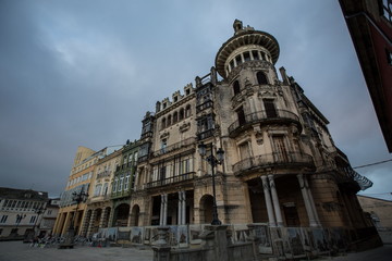 abandoned building, ribadeo
