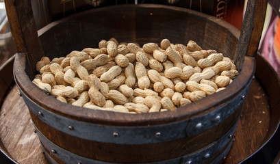 basket of peanut