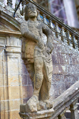 Fototapeta premium Santiago de Compostela end of Saint James Way