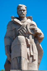 The Sailors of the revolution monument near Novorossiysk city, Russia.