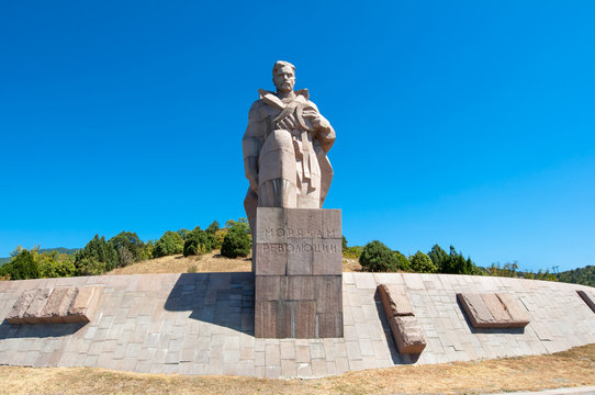 The Sailors of the revolution monument. Novorossiysk, Russia.