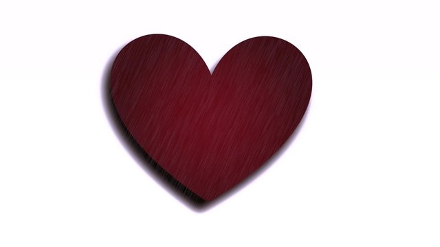 Red heart Video animation