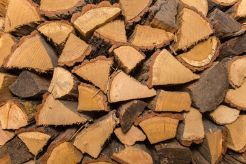 Holzstapel Feuerholz