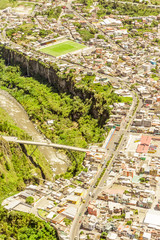 Experience the thrill of bungee jumping from the iconic bridge over Pastaza River,located near the...