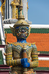 Fototapeta premium Demon guardian in Wat Phra Kaeo