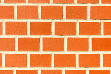 Obraz premium Red Brick Wall Seamless Pattern Background Texture