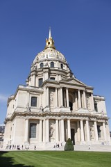 Obraz premium Les Invalides, tombeau de Napoléon à Paris