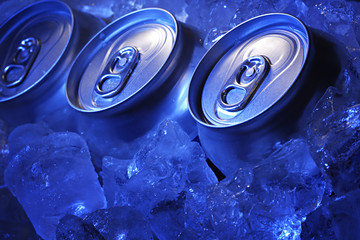 aluminum can of soda