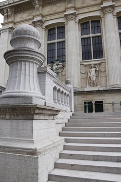 Marches du Palais de Justice, tribunal de Paris