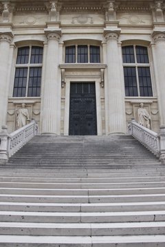 Palais de Justice, tribunal à Paris