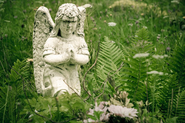 Fototapeta na wymiar Figure of an angel