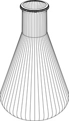 The contours of the tubes.