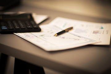 Business graph analysis report. Accounting