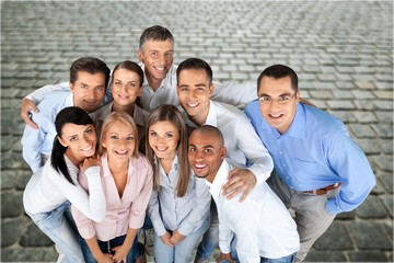 Obraz premium Ludzie.