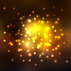 Obraz premium Blurred background with sparkles
