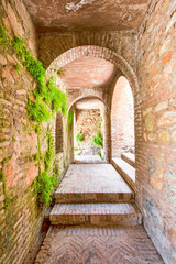 Alhambra Fortress Corridor 