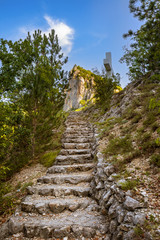 Cross in monastery Dobrun - Bosnia and Herzegovina