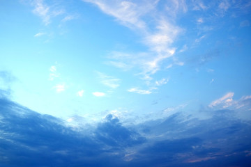 Obraz premium Beautiful sky background